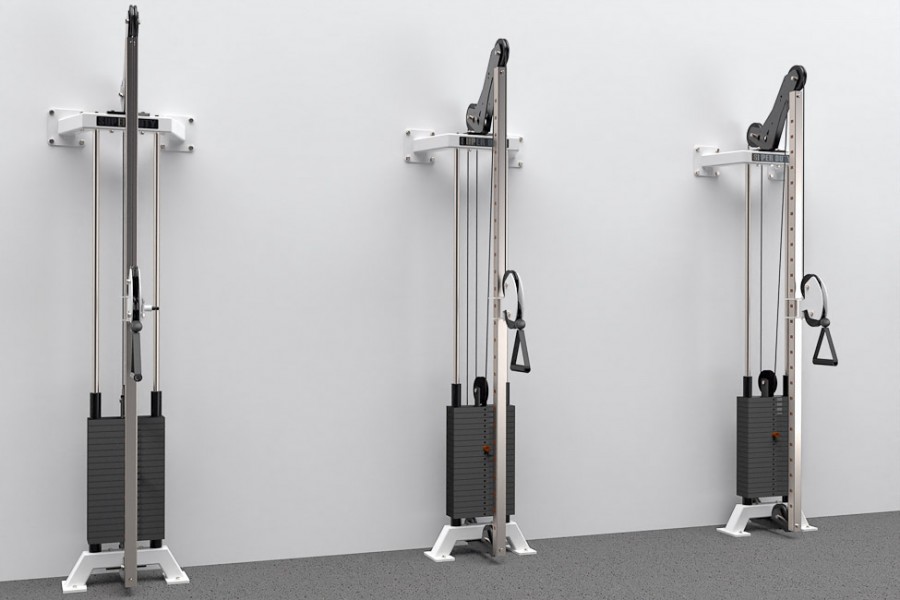 Wall mount cable pulley machine new arrivals